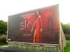 Outside static billboard in UK advertising famous TV series