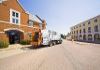 Garbage Collection Truck promoting community message in UK 